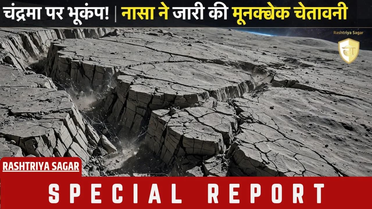 सिकुड़ रहा है चांद, हर कोने में दरारें: NASA की 17 साल की तस्वीरों ने बढ़ाई Artemis मिशन की टेंशन