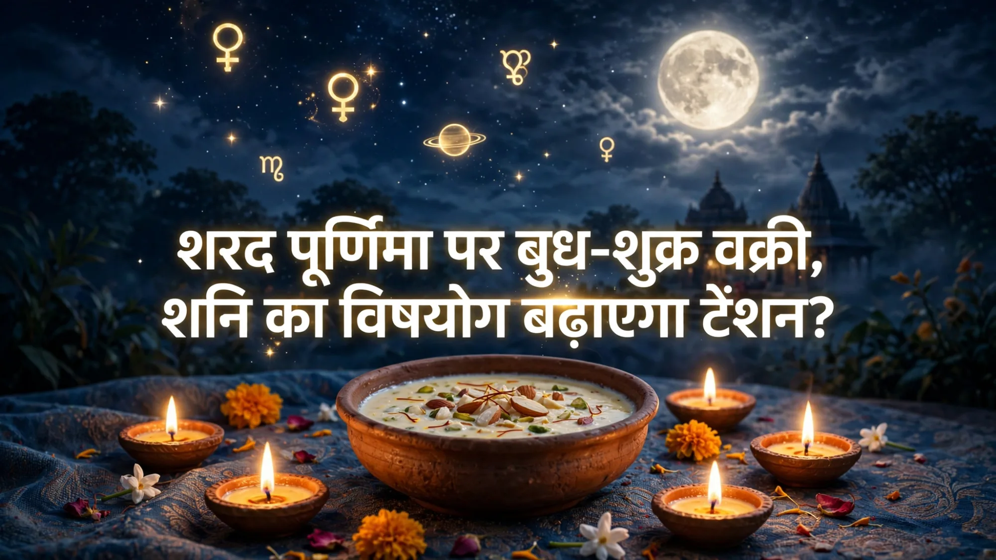 शरद पूर्णिमा पर बन रहा है अशुभ योग, भूलकर भी न करें ये गलती वरना होगा नुकसान, जानें उपाय