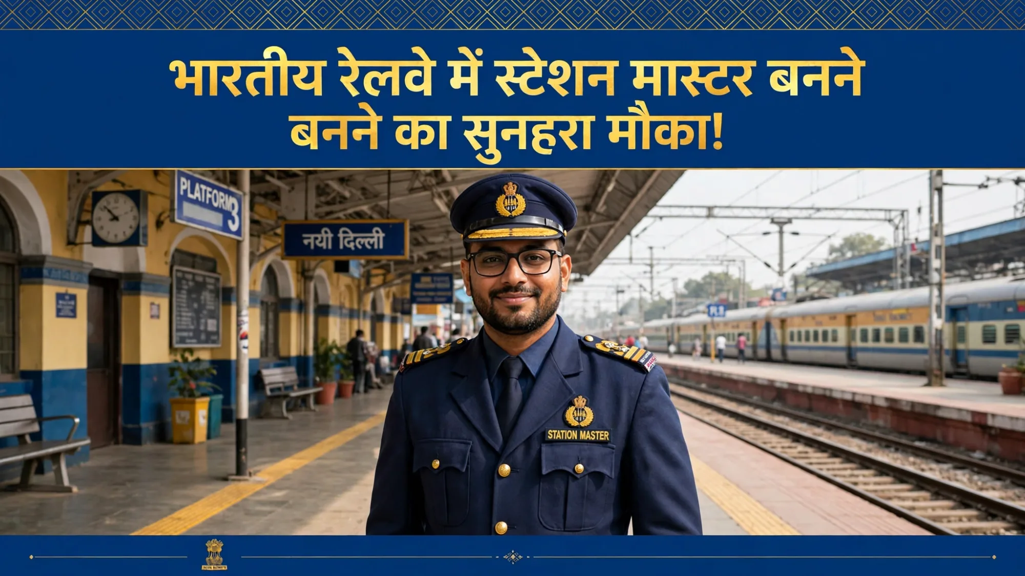 Indian Railway Jobs: रेलवे में स्टेशन मास्टर बनने का सुनहरा मौका, जानें योग्यता और आवेदन प्रक्रिया
