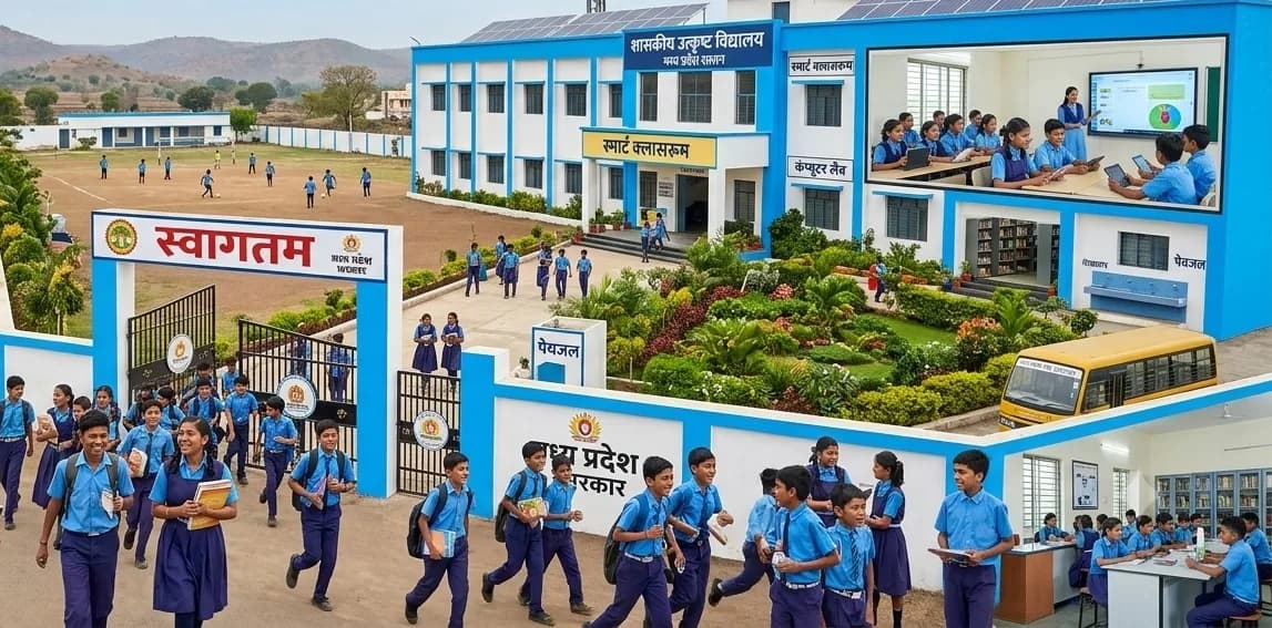 मध्य प्रदेश में शिक्षा के क्षेत्र में बड़ा बदलाव, सरकारी स्कूलों ने निजी स्कूलों को पीछे छोड़ा