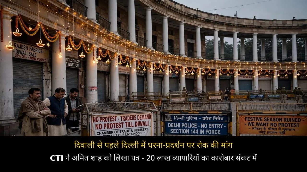 दिल्ली में लॉकडाउन जैसे हालात, दिवाली कारोबार ठप्प होने का डर, व्यापारियों की अमित शाह से अपील
