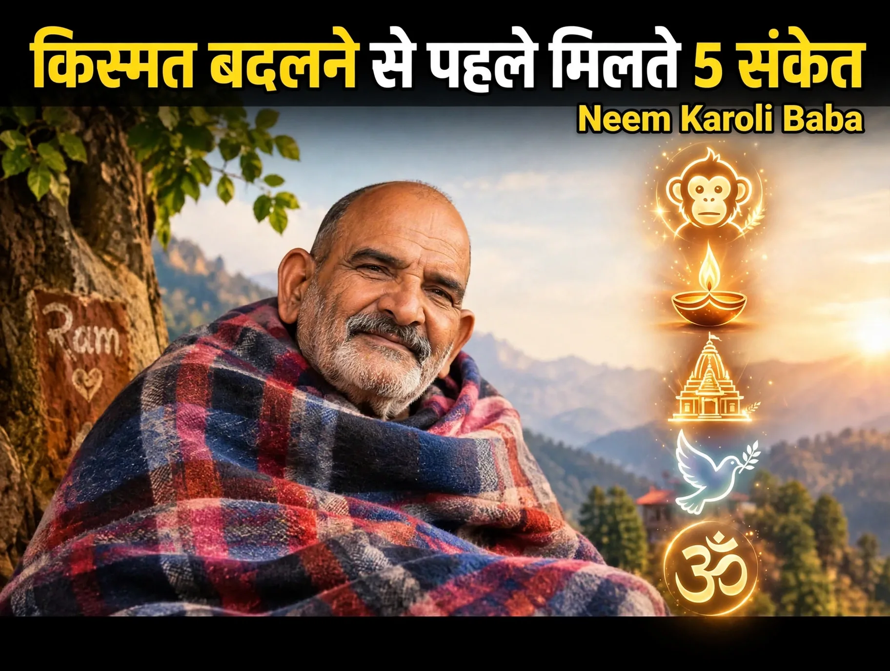 Neem Karoli Baba ने बताया - ये 5 चीजें दिखें तो समझो गरीबी खत्म, अमीरी का योग शुरू!