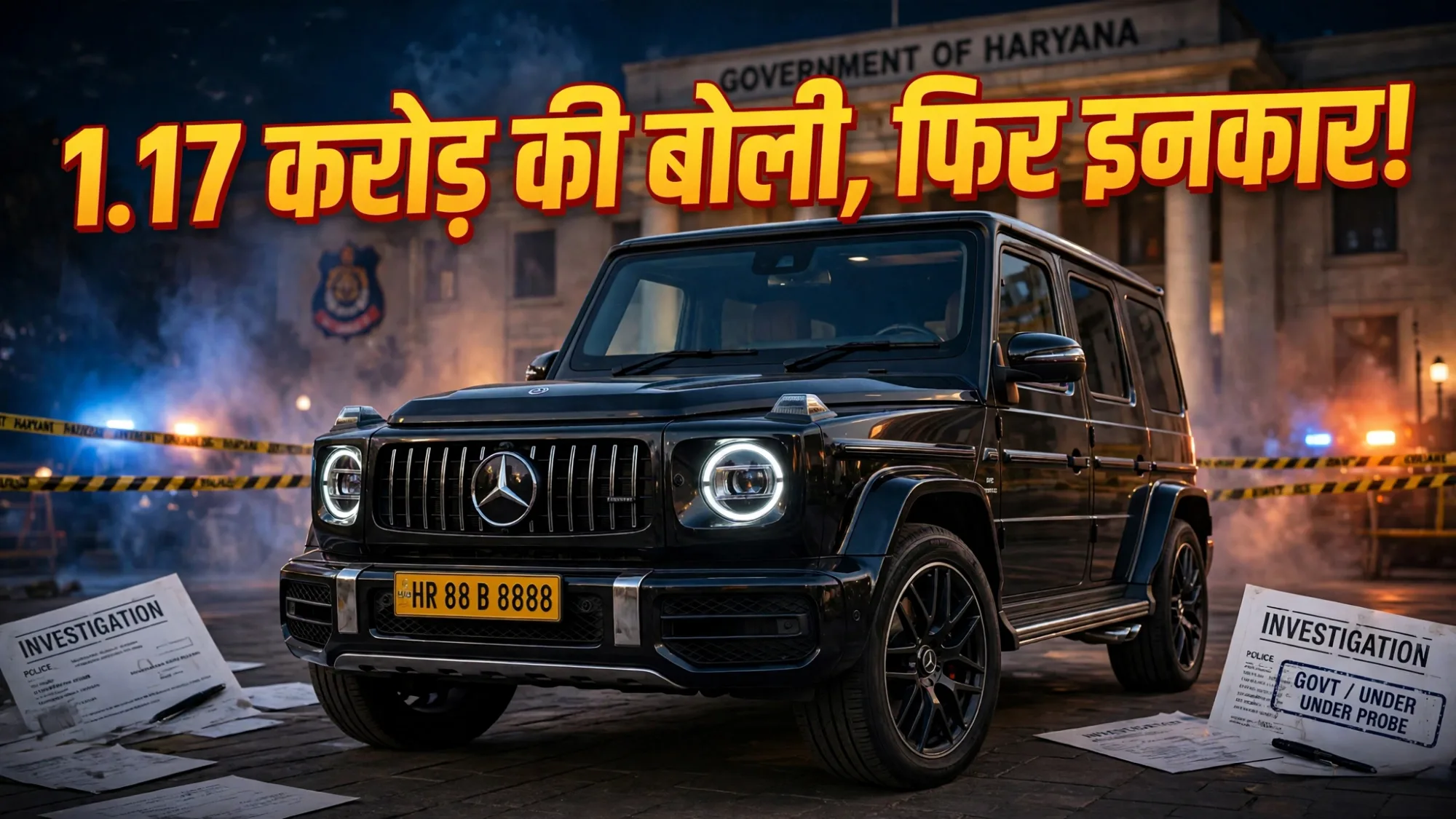 1.17 करोड़ का नंबर! बोली जीतकर भागा शख्स, मंत्री ने कहा - IT से जांच कराओ...