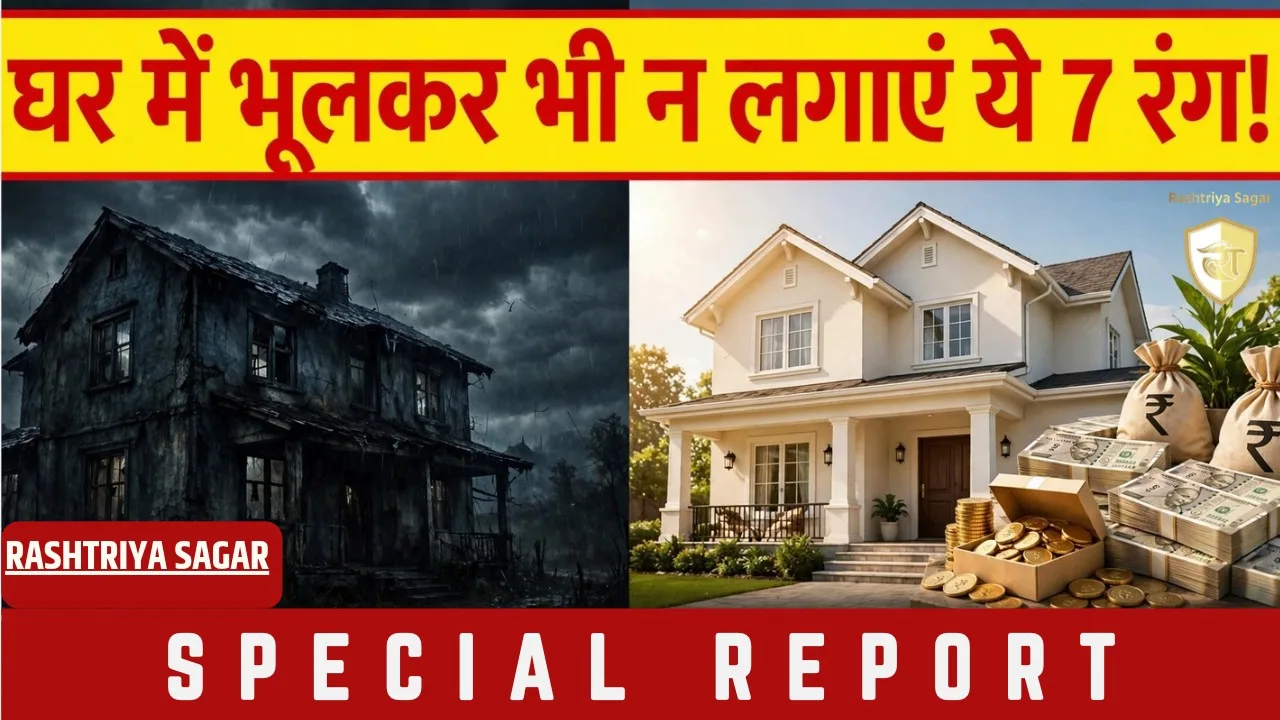 अमीर से गरीब बना देंगे ये 7 रंग! घर की पुताई कराने से पहले 100 बार सोच लें