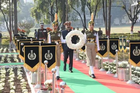आईटीबीपी ने मनाया 64वां स्थापना दिवस, उधमपुर में भव्य परेड और समारोह का आयोजन