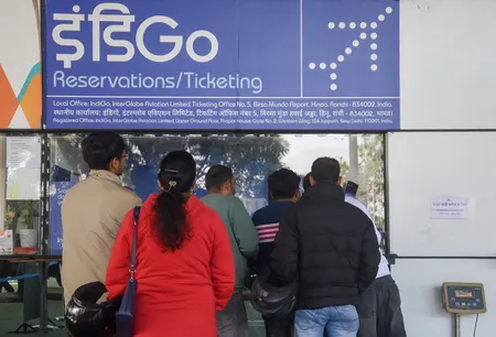 इंडिगो को मिला 58.75 करोड़ रुपए का टैक्स नोटिस