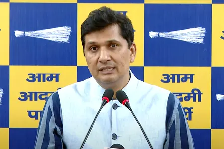 भाजपा ने सोची-समझी रणनीति के तहत दिल्ली में एलजी को दोबारा 'लॉन्च' किया : सौरभ भारद्वाज