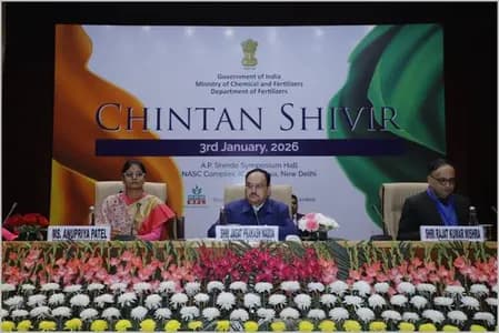 उर्वरकों के दुरुपयोग से निपटने के लिए भारत सरकार के अलग-अलग विभाग मिलकर काम करेंगे: जेपी नड्डा