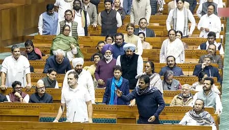 राहुल गांधी ने लोकसभा में पूर्व सेना प्रमुख के अप्रकाशित संस्मरण का किया जिक्र, सरकार और विपक्ष के बीच टकराव