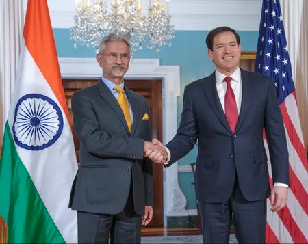 विदेश मंत्री जयशंकर ने वाशिंगटन में अपने समकक्ष मार्को रुबियो और ट्रेजरी सेक्रेटरी स्कॉट बेसेंट से मुलाकात की