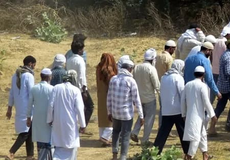 आतंकी अब्दुल रहमान का शव अयोध्या के मजनाई गांव पहुंचा
