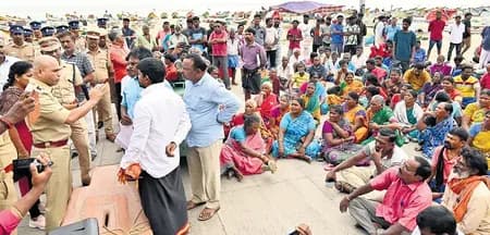 ब्लू फ्लैग परियोजना के विस्तार और मरीना रोप कार के विरोध में दो मार्च को विरोध करेंगे चेन्नई के मछुआरे