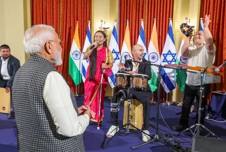 दिव्यांगों की प्रस्तुति ने जीता पीएम मोदी का दिल, 'आई लव माई इंडिया' बना भारत-इजरायल संबंधों का प्रतीक