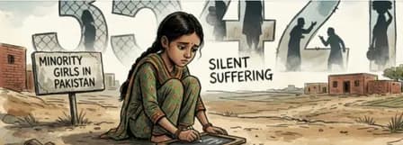 पाकिस्तान में 500 से अधिक लड़कियों का जबरन कराया गया धर्म परिवर्तन: मानवाधिकार संगठन