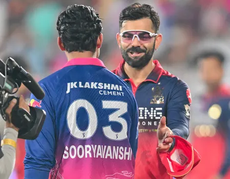 आईपीएल 2026: 'प्रिय वैभव, बहुत बढ़िया', कोहली ने सूर्यवंशी को दिया विराट आशीर्वाद