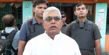 ‘बंगाल में भाजपा को मिलेगा बहुमत’, दिलीप घोष का बड़ा दावा