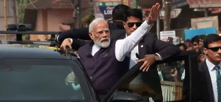 कर्नाटक के उडुपी में पीएम मोदी का मेगा रोड शो, प्रधानमंत्री बनने के बाद पहला दौरा