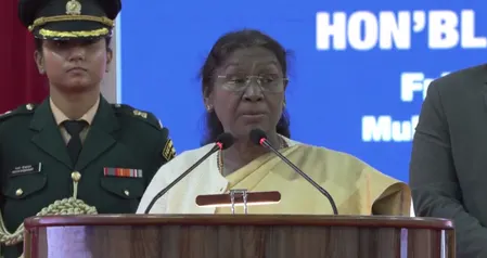 मणिपुर का समावेशी, स्थायी विकास राष्ट्रीय प्राथमिकता: राष्ट्रपति मुर्मू
