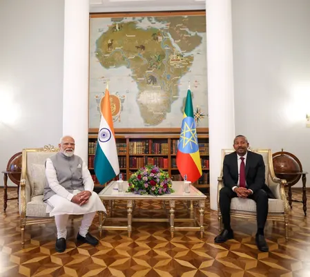पीएम मोदी ने एआई इम्पैक्ट और ब्रिक्स समिट में शामिल होने के लिए इथियोपियाई प्रधानमंत्री को किया आमंत्रित