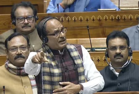 लोकसभा में विपक्षी सांसदों ने 'जी राम जी बिल' की कॉपी फाड़ी, शिवराज बोले- बापू हमारी आस्था, हमारे विचार संकीर्ण नहीं