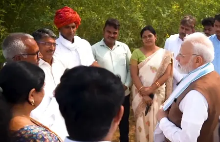 पैदावार की चिंता पर पीएम मोदी की सलाह, छोटे हिस्से से प्राकृतिक खेती शुरू करें, नतीजे देखें फिर इसे बढ़ाएं