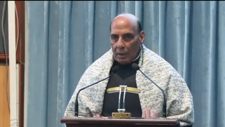 लड़ाई में सिर्फ मजबूत होना काफी नहीं, जो तकनीक को अपनाता है वही आगे निकलता है : राजनाथ सिंह