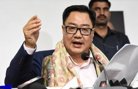 लोकसभा स्पीकर के चैंबर में घुसकर अभद्रता की गई और भला-बुरा कहा गया : किरेन रिजिजू