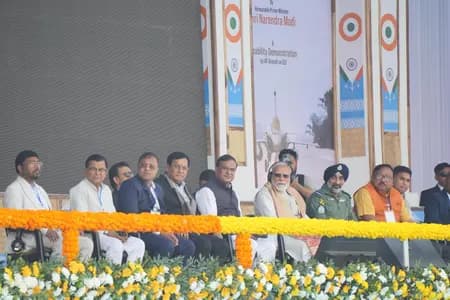 प्रधानमंत्री मोदी ने असम के मोरन में पूर्वोत्तर की पहली इमरजेंसी लैंडिंग सुविधा का उद्घाटन किया