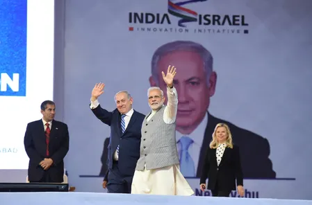 पीएम मोदी के इजरायल दौरे पर 'द यरूशलम पोस्ट' ने फ्रंट पेज पर लिखा, 'दो प्राचीन राष्ट्रों ने एक नया अध्याय शुरू किया'