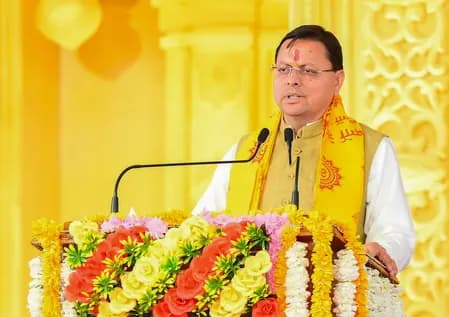 हरिद्वार: उत्तराखंड सरकार के चार साल पूरे होने पर सीएम धामी ने गिनाईं उपलब्धियां