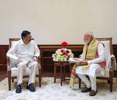 ओडिशा के राज्यपाल और सीएम मोहन यादव ने पीएम मोदी से की मुलाकात