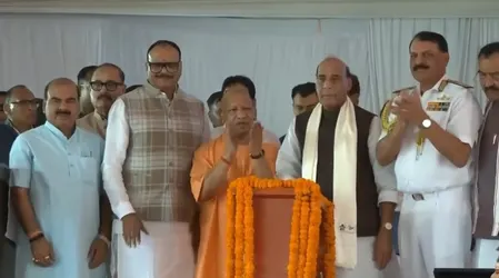 लखनऊ को मिली नौसेना शौर्य वाटिका, सीएम योगी ने किया उद्घाटन