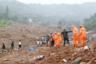 वायनाड में भूस्खलन : मरने वालों की संख्या बढ़कर चार हुई