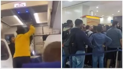 इं‎डिगो ‎विमान के अंदर यात्री ने पायलट को मारा थप्पड़