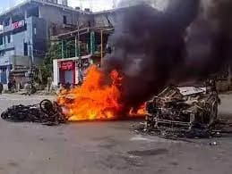 मणिपुर: अंधाधुंध गोलीबारी में 4 लोगों की मौत, कई घायल, पांच जिलों में शाम का कर्फ्यू