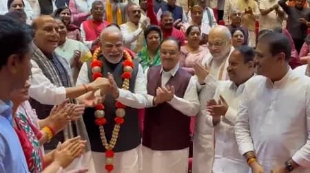 एनडीए संसदीय दल की बैठक में 'ऑपरेशन सिंदूर' को लेकर प्रस्ताव पारित, पीएम मोदी के नेतृत्व की सराहना