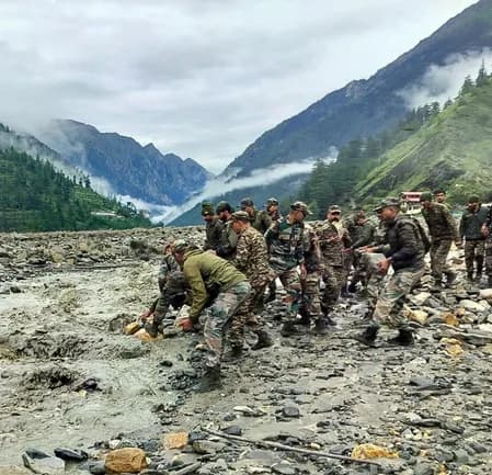 उत्तरकाशी में रेस्क्यू ऑपरेशन जारी, मुख्य सचिव बोले- अब तक दो शव बरामद