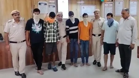 दिल्ली: मधु विहार पुलिस ने पांच जुआरियों को किया गिरफ्तार