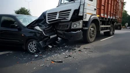 पटना में बड़ा हादसा, ट्रक से कार की टक्कर, पांच व्यवसायियों की मौत