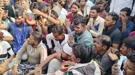 शाजापुर: कृषि उपज मंडी में मजदूर की मौत के बाद प्रदर्शन, 4 घंटे बाजार ठप