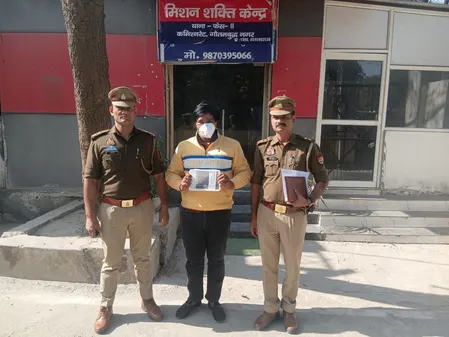 नोएडा : हर्ष फायरिंग करने वाला वांछित आरोपी गिरफ्तार, अवैध पिस्टल बरामद