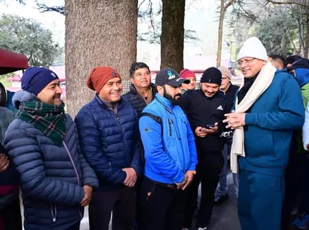 सीएम धामी पहुंचे नैनीताल, पर्यटकों की सुविधाओं और यातायात प्रबंधन की ली जानकारी