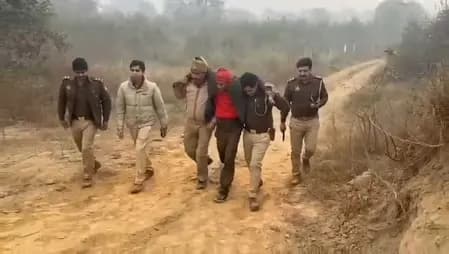 गाजियाबाद: पुलिस मुठभेड़ में हत्या का आरोपी घायल, तमंचा और चाकू बरामद