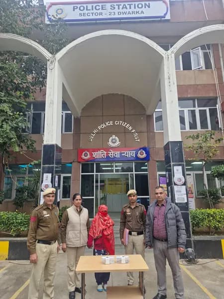 दिल्ली पुलिस ने सुलझाई द्वारका में हुई 30 लाख की चोरी की घटना, नौकरानी गिरफ्तार