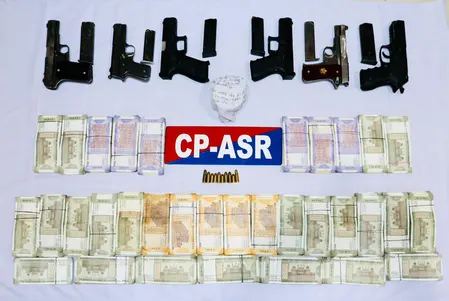 पंजाब पुलिस का एक्शन, अमृतसर में सीमापार से ड्रग तस्करी का भंडाफोड़, 5 गिरफ्तार
