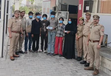 देश विरोधी साजिश का भंडाफोड़: गाजियाबाद पुलिस ने 6 को पकड़ा, सामने आया पाकिस्तान कनेक्शन