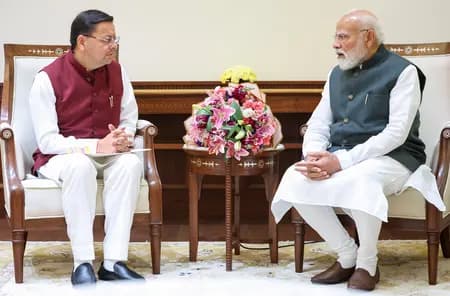 सीएम धामी ने प्रधानमंत्री मोदी से की मुलाकात, उत्तराखंड आने का दिया निमंत्रण