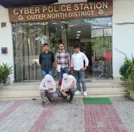 दिल्ली: साइबर धोखाधड़ी नेटवर्क का भंडाफोड़, 8 दिनों में 16 करोड़ के लेन-देन में दो आरोपी गिरफ्तार