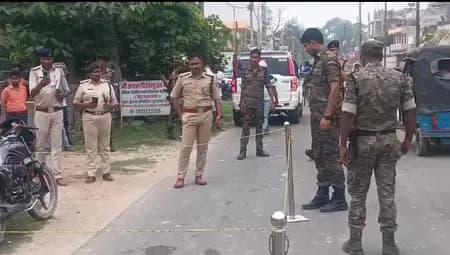 बिहार में अपराधियों ने जमीन कारोबारी की दिनदहाड़े गोली मारकर हत्या की