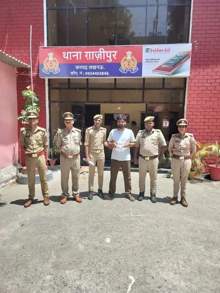लखनऊ पुलिस ने 25 हजार के इनामी बदमाश को किया गिरफ्तार, गिरोह का होगा भंडाफोड़